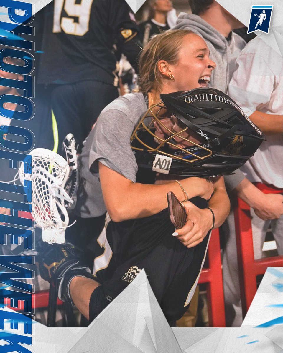 NCAALAX's tweet photo. 📸 #NCAAMLAX Photo of the Week 📷

@ArmyWP_MLax celebrates advancing to the quarterfinals after upsetting (4) Maryland, 16-15. https://t.co/1sAeRAfc0R