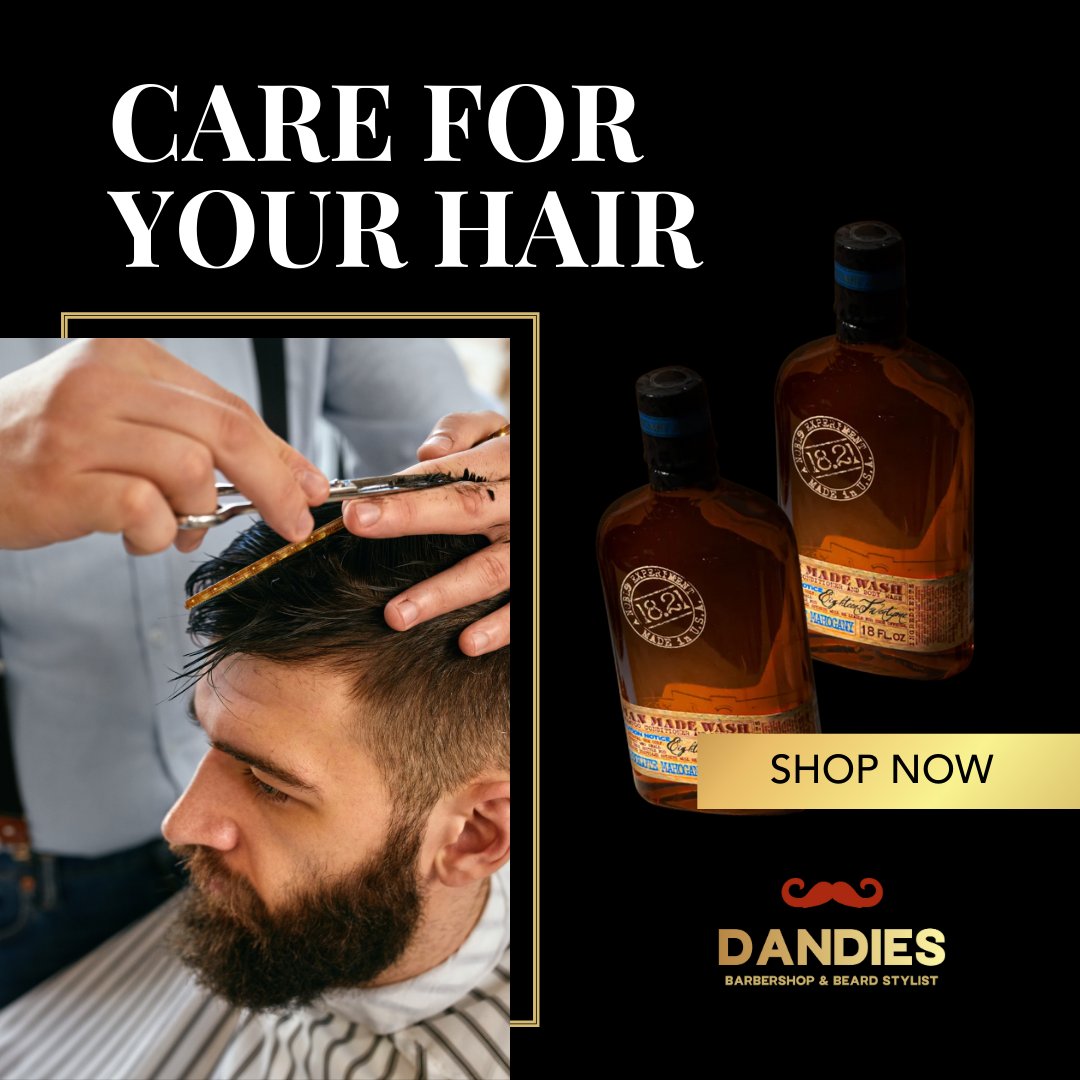 dandiesbarber's tweet image. Are you in search of high-quality hair products that will give you the perfect look?

We offer a wide variety of hair products designed specifically for men, from shampoos and conditioners to hair styling products and more. 💈👨‍🦱

#HairCare #MensHair #GroomingProducts
