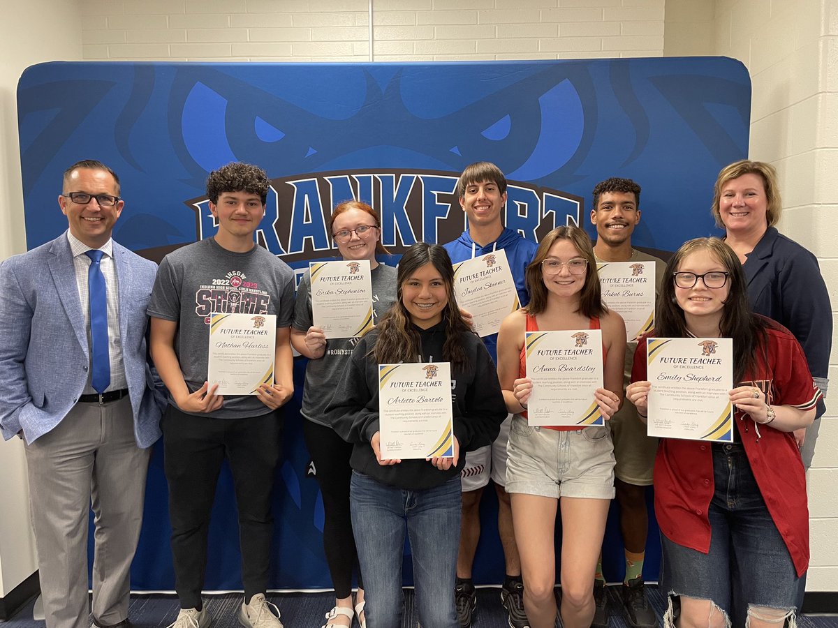 Exciting day to meet with future teachers who we want to ensure come back to CSF for their student teaching and career!