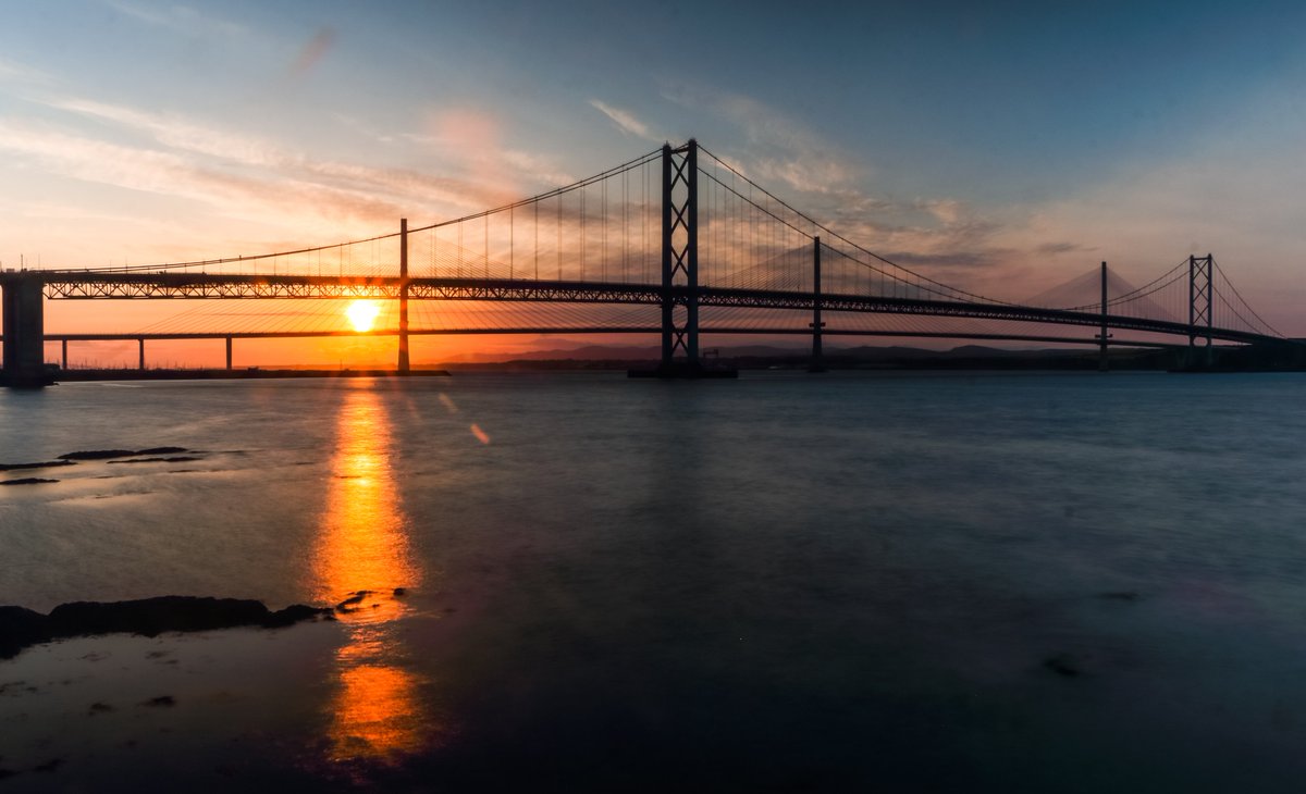 Sunset at the Forth Bridges

#forthbridges #southqueensferry #scotland #canon750d #sunset #photography #stormhour 

@TheForthBridges 
@VisitScotland