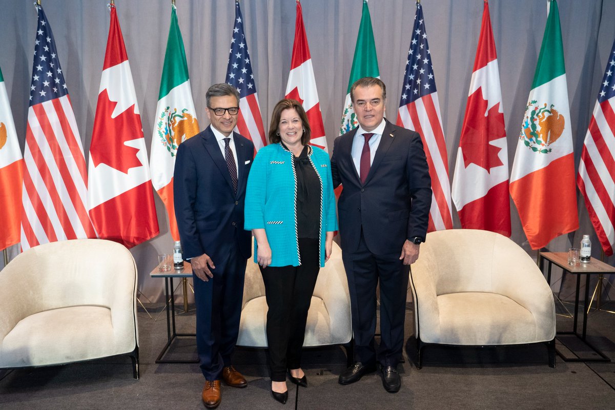 We are grateful to have strong partners like @BizCouncilofCan & @cceoficialmx. And a big thank you to @goldyhyder and his team for hosting the North American Business Summit. The @USChamber proudly works with you to ensure our region leads on global challenges and opportunities.
