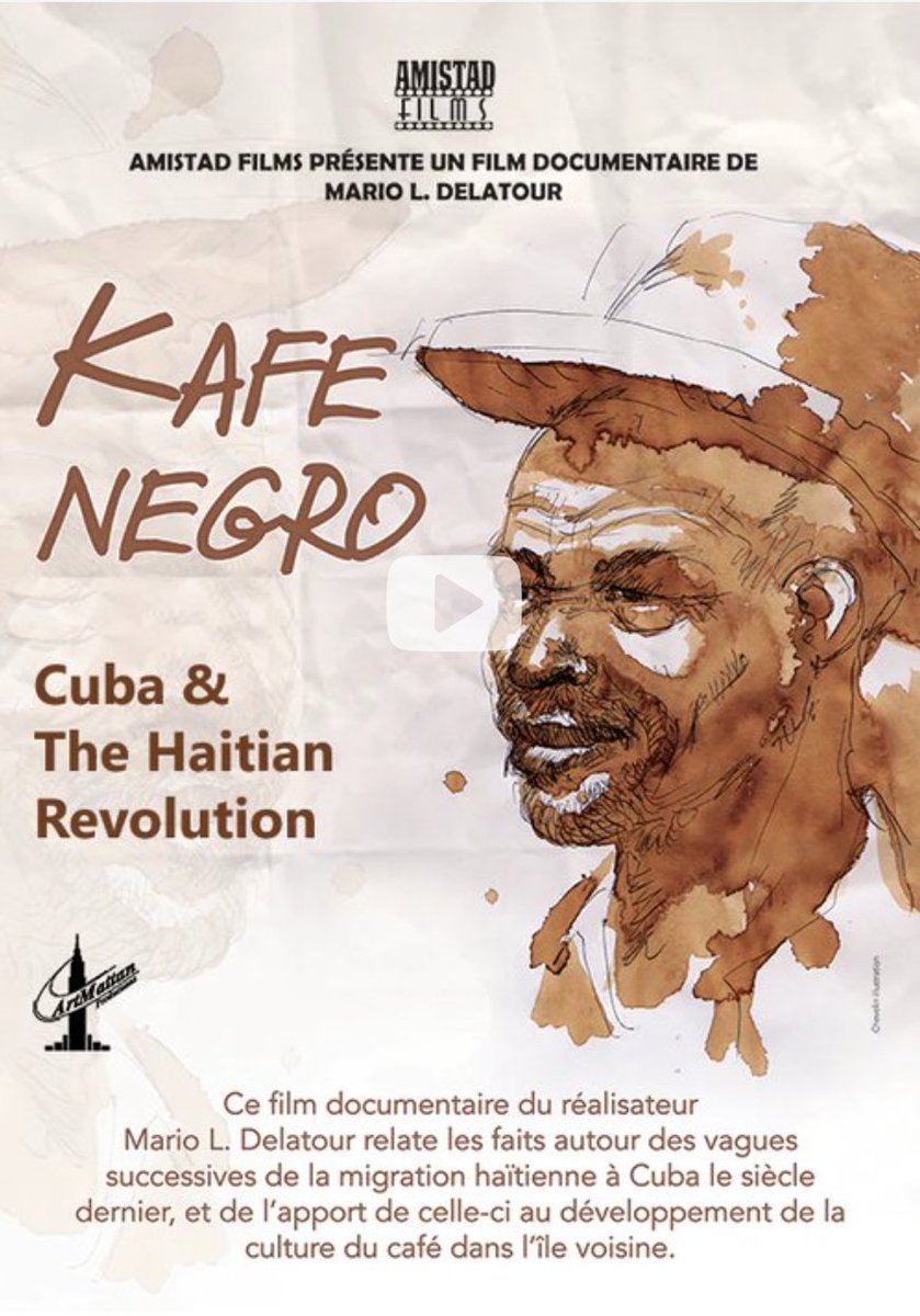 KAFÈ NEGRO - CUBA &amp; THE HAITIAN REVOLUTION directed by Mario Delatour - THIS THURSDAY, MAY 18TH at <a href="/gablescinema/">Coral Gables Art Cinema</a> with a special all-day tribute to Haitian Flag Day curated by NOULA WORLDWIDE conta.cc/3Mc3P22
conta.cc/458EM92