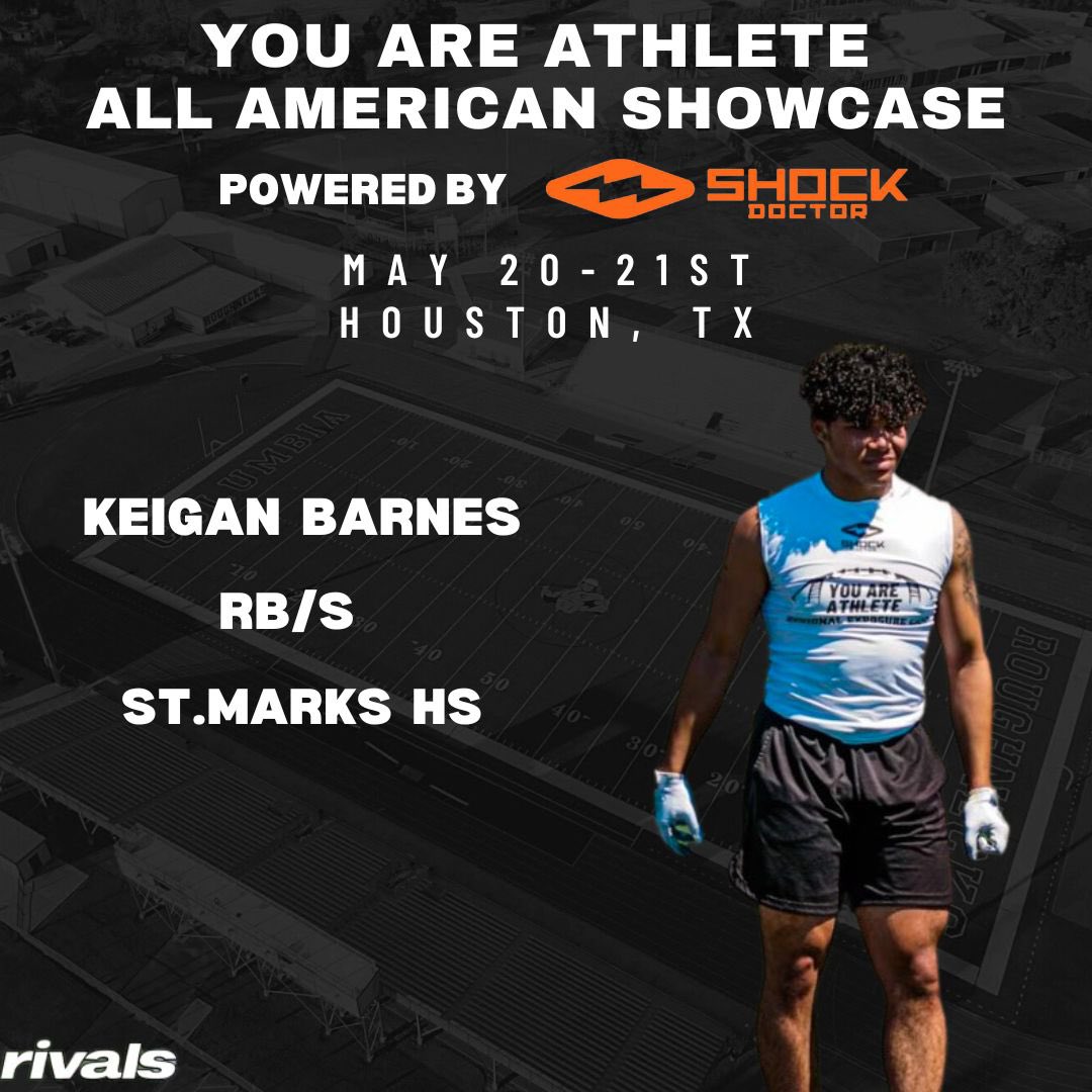 This weekend I will be down in Houston, Texas for the All American Showcase.
<a href="/youareathlete/">You Are Athlete</a> @SaintMarksFB 
@CoachWright1112  <a href="/wideout_coach/">Jon Heydt</a>