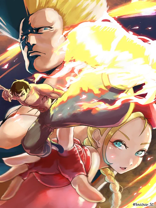 CAPCOM Fighting games #streetfighter characters illustration