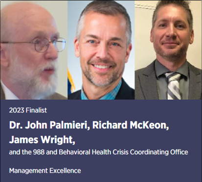 davidwcovington's tweet photo. @Samhsagov Dr. Jon Palmieri, Dr. Richard McKeon and James Wright are up for a #Sammie #Award. We can vote once a day! #988Lifeline #recognition #impact #HealthIsHealth #samhsa #management #MentalHealth #Crisis #CrisisCare #hope #finalist
https://t.co/Cnvz7ZUpKr https://t.co/eclpdMcgtA