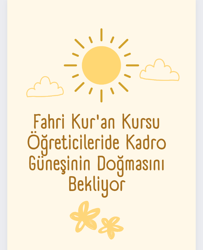 Bize sahip çıkıp her daim hatırladığınız için sağolun varolun İlyas bey. 28 Mayıs öncesi Fahrİ Kur'an kursu öğreticilerine mutlaka kadro şarttır. Biz devletimize sahip çıktık devletimizde bize sahip çıksın istiyoruz.