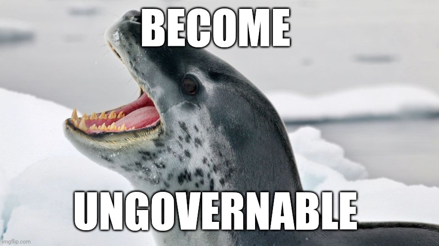 WolfTheRed's tweet photo. The idea that Antarctica is not claimed by any one nation for the sake of research and cooperation and NOT because of the obvious inability to handle the sheer force of a leopard seal is laughable. https://t.co/dShQdyxWt1