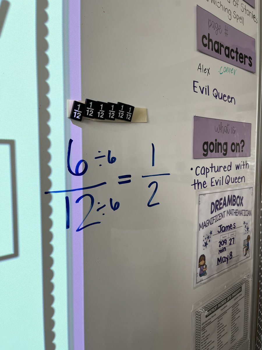 TeamSuperDennis's tweet photo. We are adding fractions! We are using fraction strips to help us visualize. Remember to keep that denominator the same! #grade3math https://t.co/SJupJq6BDG