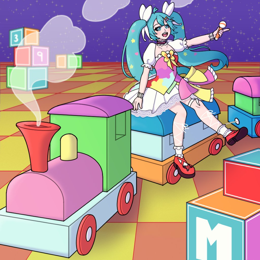 My submission for the contest!
#mikuworldgallery