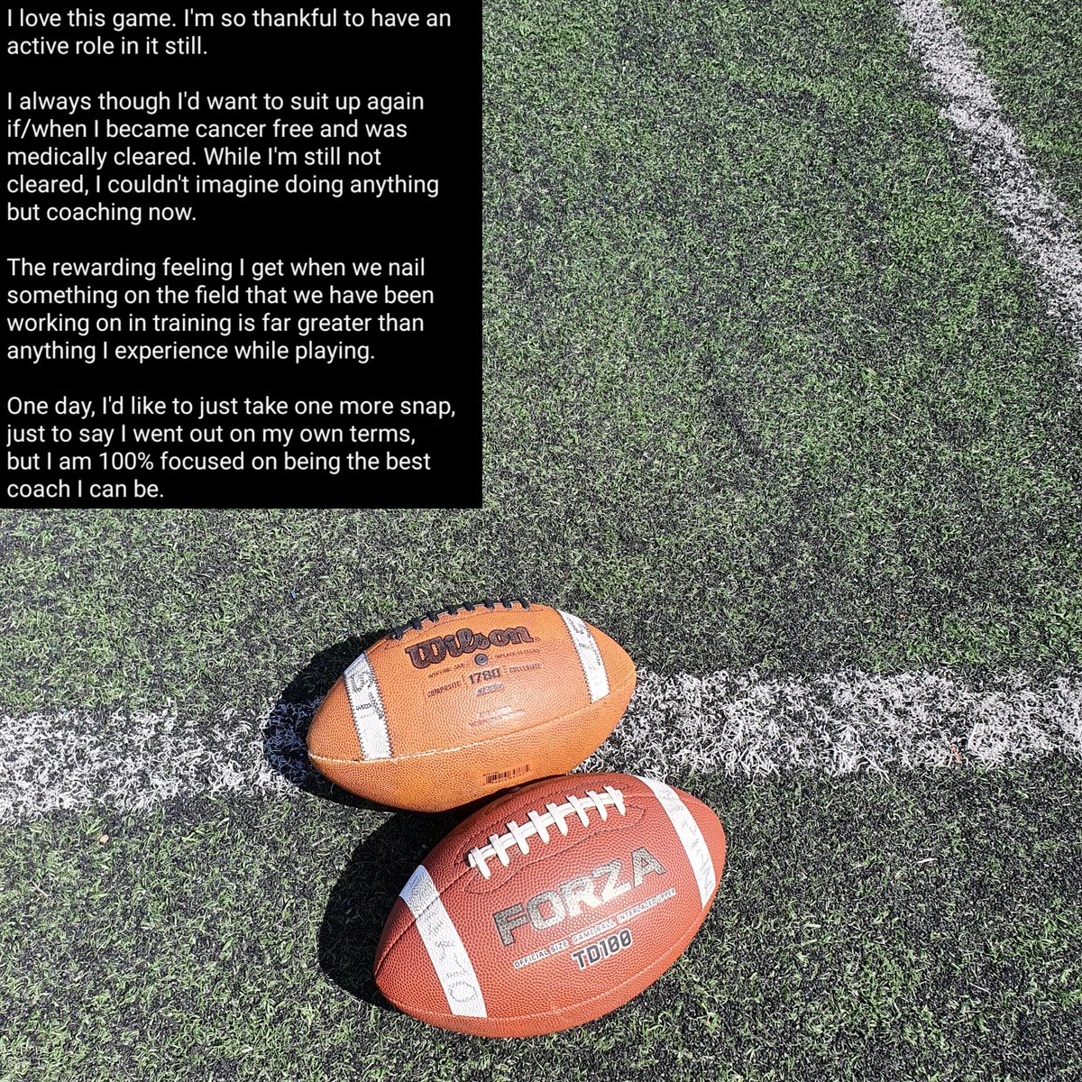 RossxPaul's tweet photo. I love this game! #Americanfootball #euroball #coaching @LondonOlympians @BAFAOfficial https://t.co/0QP0JGlVPq
