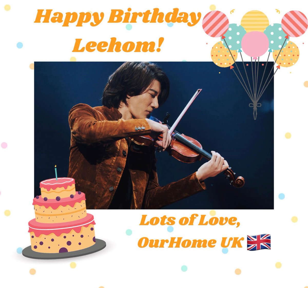 OurHomeUK's tweet photo. Happy Birthday to our dearest Leehom 🎂 Hope to see you in the UK very soon. Love you always ❤️ #happybirthdayleehom #wangleehom @wangleehom https://t.co/J9mKyryroU