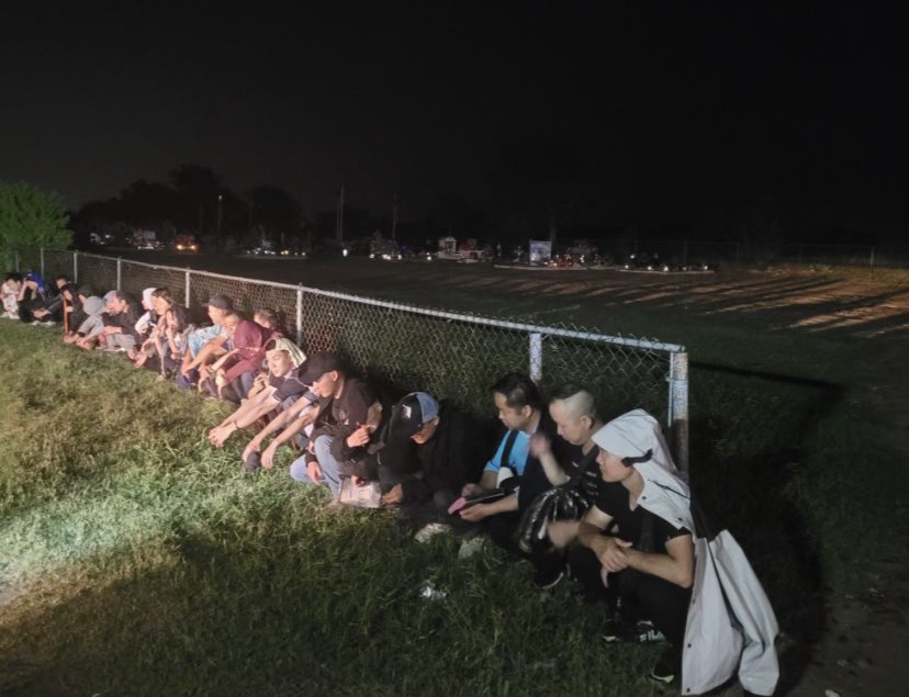 NEW: A <a href="/TxDPS/">Texas DPS</a> trooper encountered a group of 30 Chinese nationals walking along a road near Roma, TX in the Rio Grande Valley. TX DPS says the trooper got them off the road, called Border Patrol, and agents responded to process the group. RGV continues to see surge of Chinese.