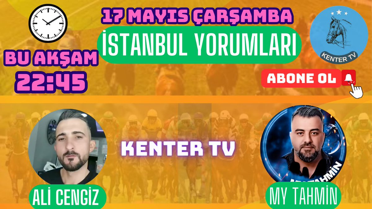 hedeftv58's tweet photo. #KENTER TV de bu akşam 🎬
⏰ 22:45 canlı yayın 📽️
#istanbul programı için 📊
Yavuz Yıldırım @mytahminyavuz
Sizler için yorumluyor 📊
Moderatör @Alicengiz_42
#Canlı yayın İzlemek için aşağıdaki linke tıklayınız 📺👇
https://t.co/S66pnv6ER5 https://t.co/wSh6sodWHH