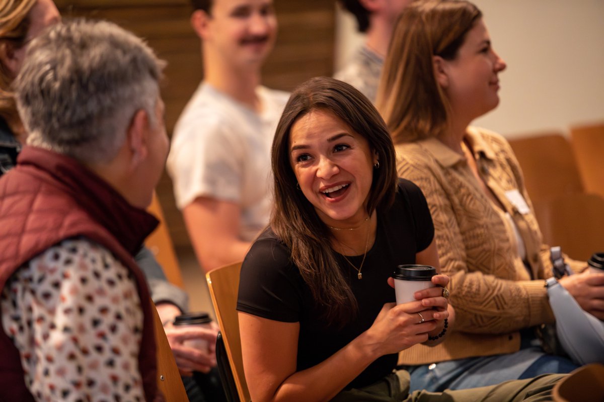 CM_Austin's tweet image. Follow Your Neighbor! Each month, we ask our attendees to turn to someone they don't know, introduce themselves, and follow each other on their favorite social platform. We love seeing the connections that this intentional moment fosters. #CMmovement #CMATX