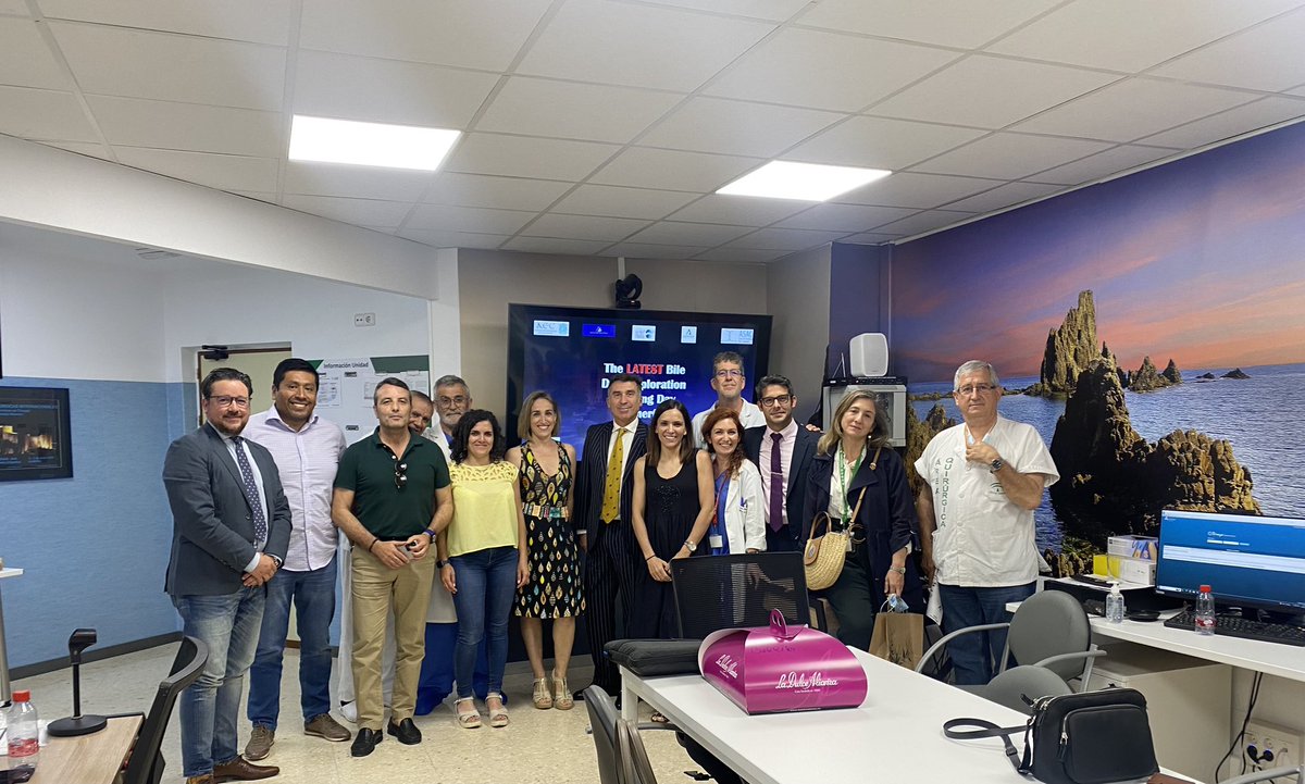 Martin Rodriguez Perdomo (@cholangito) on Twitter photo Concluida la exitosa jornada de exploración Laparo-endoscopica de la vía biliar en Almeria gracias asistentes y gracias <a href="/AlbertoIsla1/">Alberto Isla</a> <a href="/JoseRoschow/">Alioska Roschow</a> Concluida la exitosa jornada de exploración Laparo-endoscopica de la vía biliar en Almeria gracias asistentes y gracias <a href="/AlbertoIsla1/">Alberto Isla</a> <a href="/JoseRoschow/">Alioska Roschow</a>