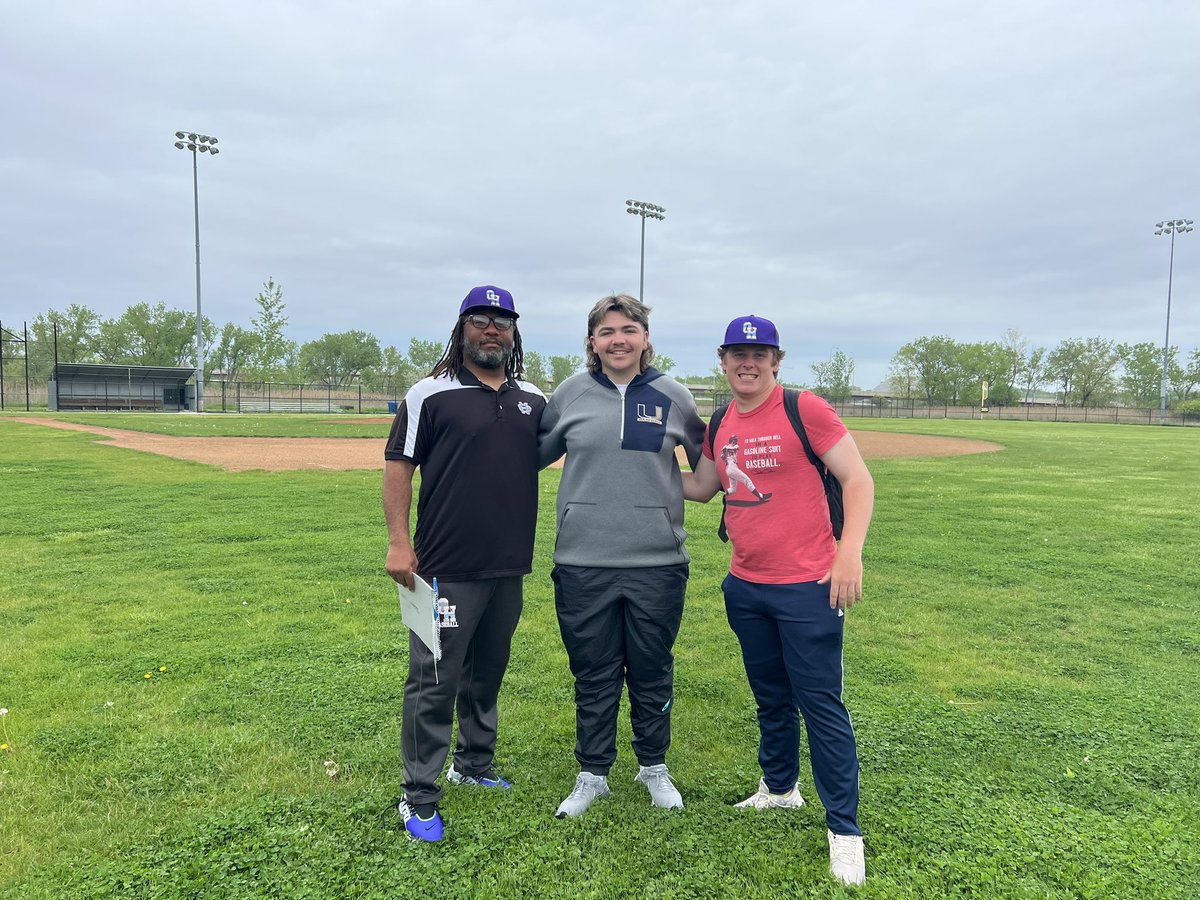 jordanparduee's tweet photo. Great Visit with Coach Rush and Coach Stick this Weekend. Excited to Get To Work! @stickyyyyyyy1 @jrushathletics @ArbeloBaseball @OHC_Baseball https://t.co/oMspToqaRr