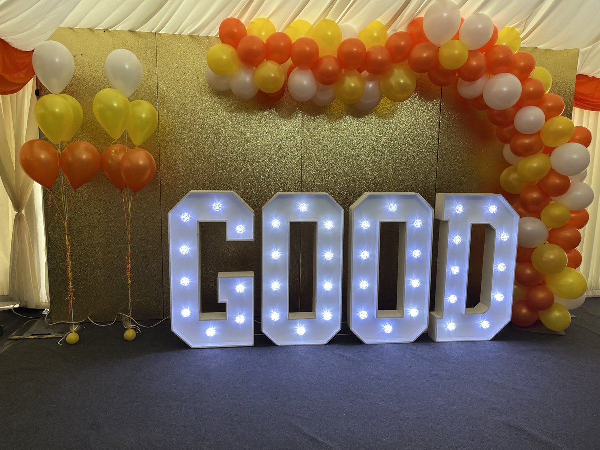 CouldrickAndy's tweet photo. Hundreds of ⁦@Bhamchildtrust⁩ team mates and partners celebrating. Did we mention ⁦@Bhamchildtrust⁩ is Good? So proud. More to do. But tonight it’s a party https://t.co/P3wJrPMZ2b