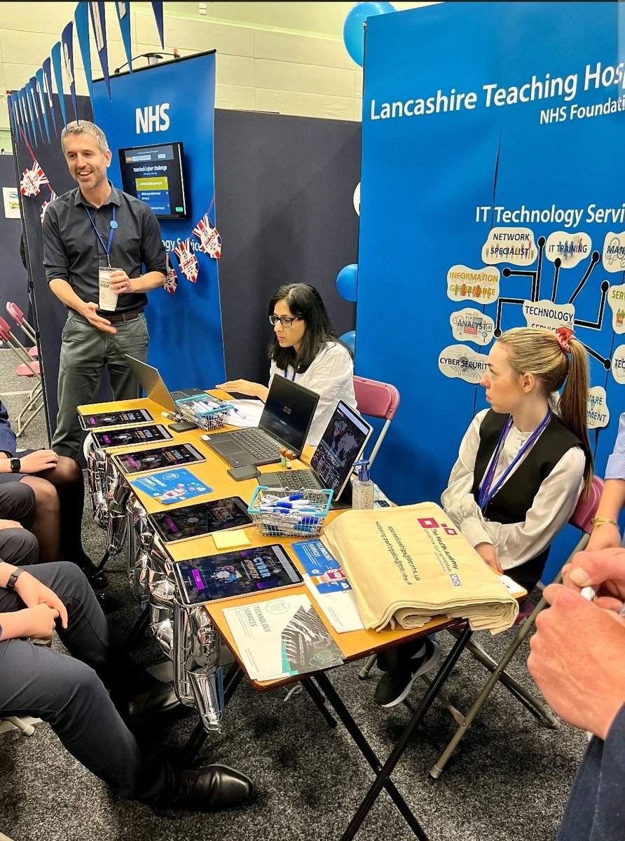 Technology Team LTH #oneteam (@techteam_lthtr) on Twitter photo Today we provided groups of highschool students a fun cyber security related game. It involved cyber security questions to test their knowledge. Well done to <a href="/TauheedulGirls/">TIGHS</a> Group B for achieving the high score! @saeedumarlthtr <a href="/maggiephilbin/">Maggie Philbin OBE</a> Well done <a href="/techteam_LTHTR/">Technology Team LTH #oneteam</a> 👏🏻 Today we provided groups of highschool students a fun cyber security related game. It involved cyber security questions to test their knowledge. Well done to <a href="/TauheedulGirls/">TIGHS</a> Group B for achieving the high score! @saeedumarlthtr <a href="/maggiephilbin/">Maggie Philbin OBE</a> Well done <a href="/techteam_LTHTR/">Technology Team LTH #oneteam</a> 👏🏻