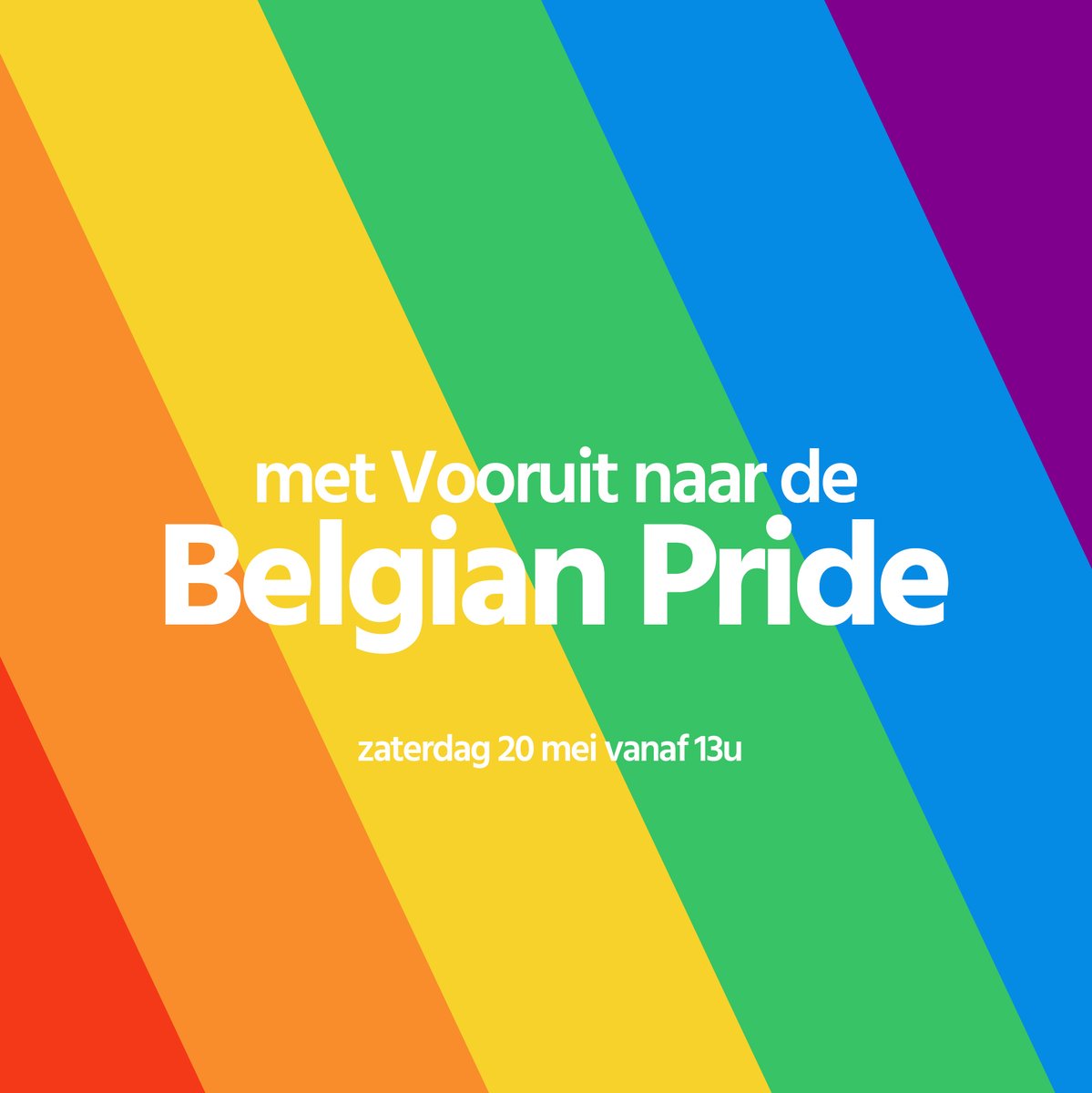🏳️‍🌈 Loop met ons mee in de Belgian en European PRIDE!
🏳️‍🌈 Rejoignez-nous dans la PRIDE belge et européenne !
🏳️‍🌈 Join us in the Belgian and European PRIDE!

facebook.com/events/8983217…