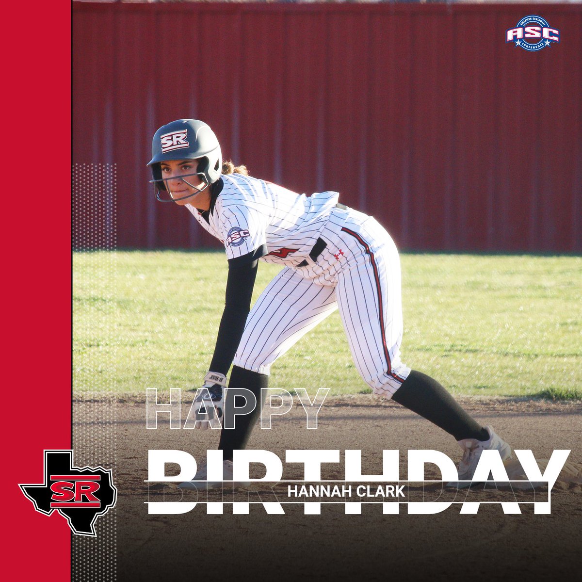 SRSU_Softball's tweet photo. 𝘏𝘈𝘗𝘗𝘠 𝘉𝘐𝘙𝘛𝘏𝘋𝘈𝘠 𝘛𝘖 𝘠𝘖𝘜🥳
Have a great day, Hannah! https://t.co/9bXTi6clYl
