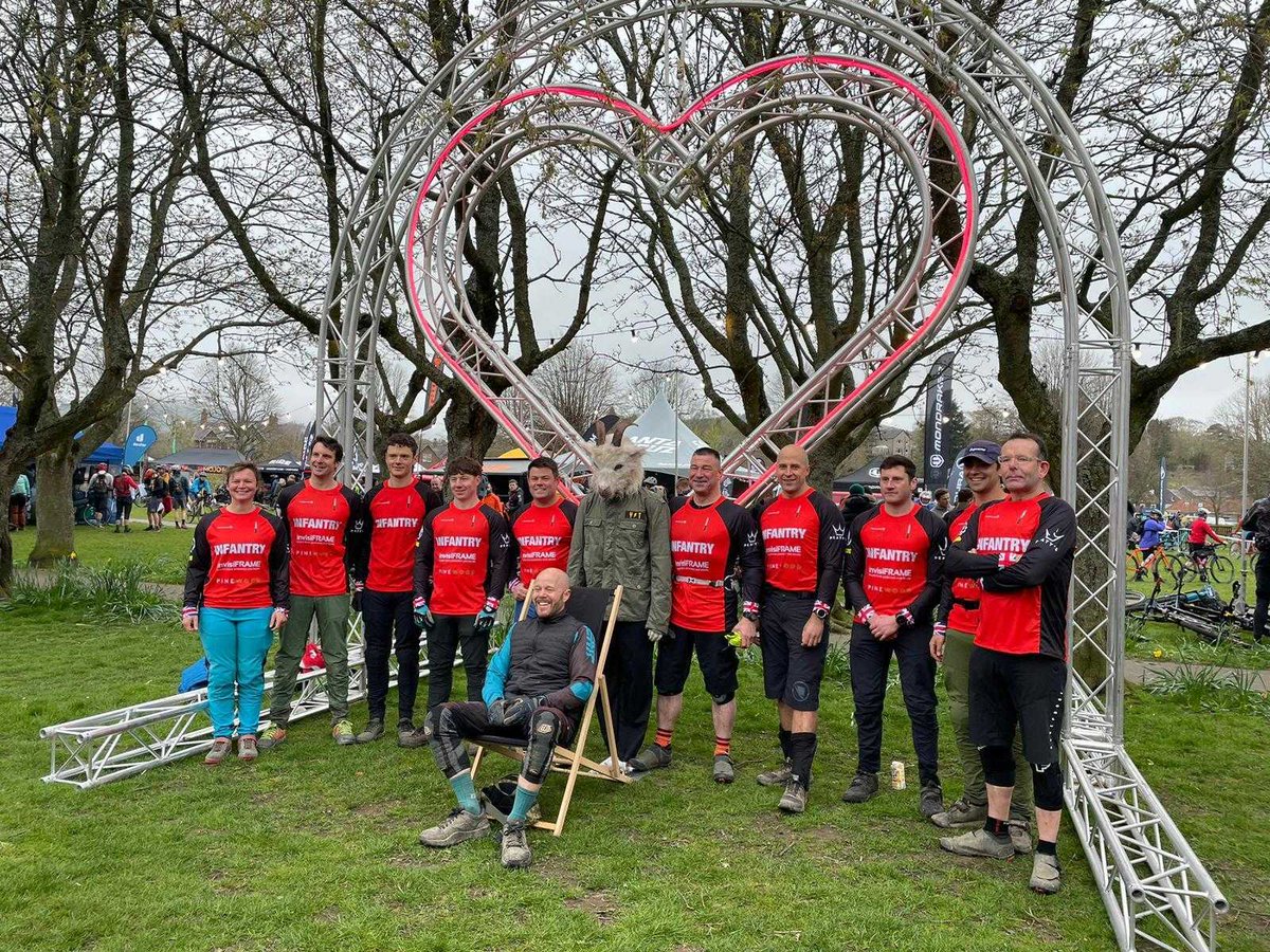 What a team this year for Infantry Enduro in their first round of the British National Enduro series at Tweedlove a few weeks ago.
-
#invisiFRAME #PPF #YouRideItWeProtectIt