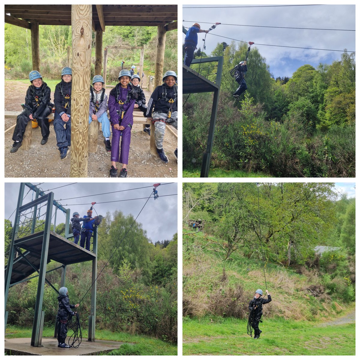 EloffMrs's tweet photo. Mrs Eloff spent time with Group 2 today! We did orientering, tree climbing, zip lining and problem solving. It was loads of fun and I am sure we will have some tired pupils tonight! @DanestoneP https://t.co/fAbhxVrgrM