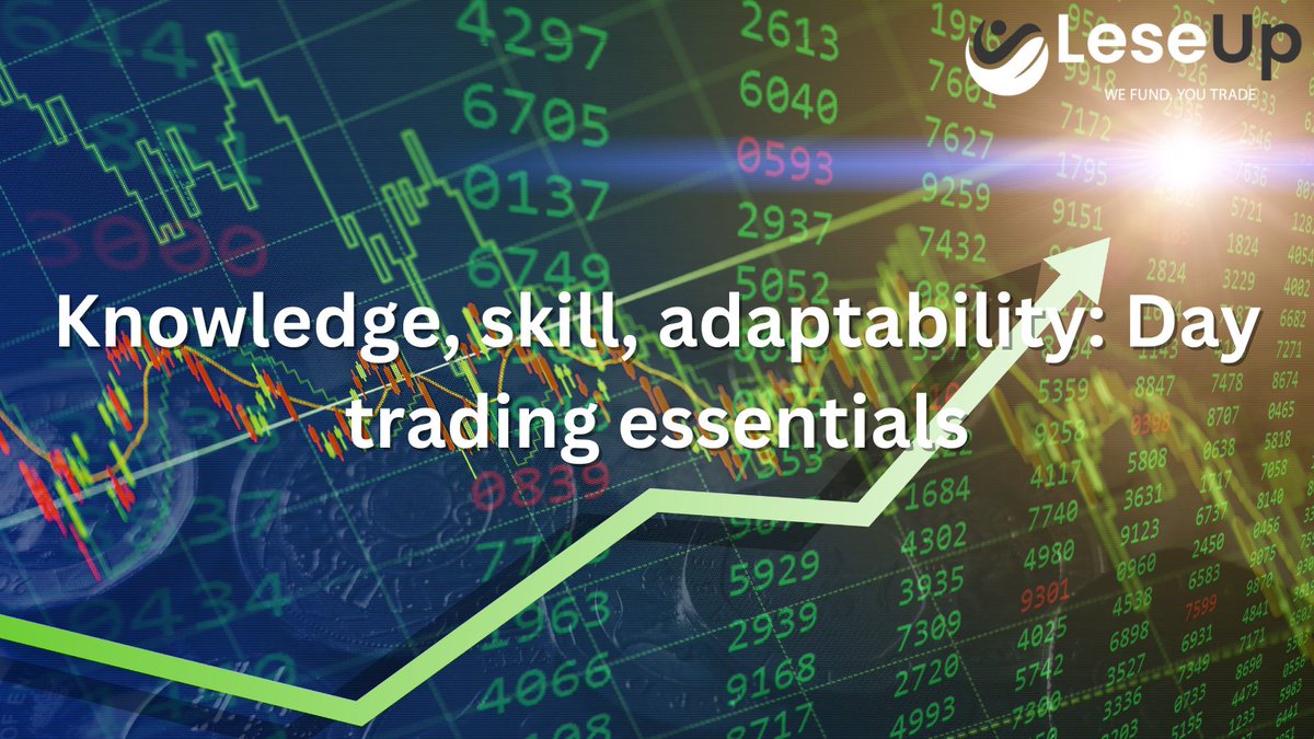 LeseupT's tweet photo. "Successful day trading requires a combination of knowledge, skill, and adaptability. Stay focused, stay disciplined, and stay hungry." - Alan Farley 📚 https://t.co/9Itx2qtSz4