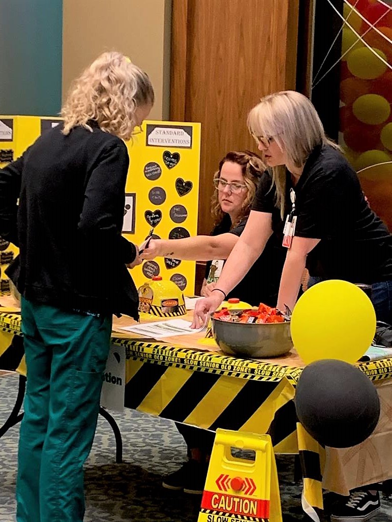 The nurse competency fair is a day of education &amp; celebration! Every May, our #RNs and #LPNs refine their skills at infection control, wound care, IV therapy and EKG stations + score some #NursesWeek swag.
#NSNCW #longtermcare