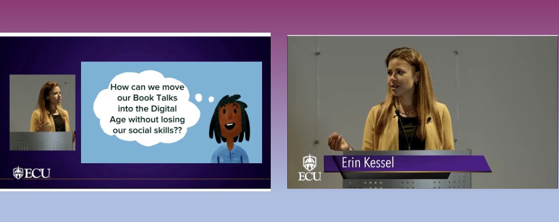 Erin Kessel presented “Read, Engage, Go!” at ECU's 19th Annual Academic Library Services Paraprofessional Conference. #readingrocks #readingteachers <a href="/joynerlibrary/">joynerlibrary</a> <a href="/ECU_COE/">ECU College of Education</a>