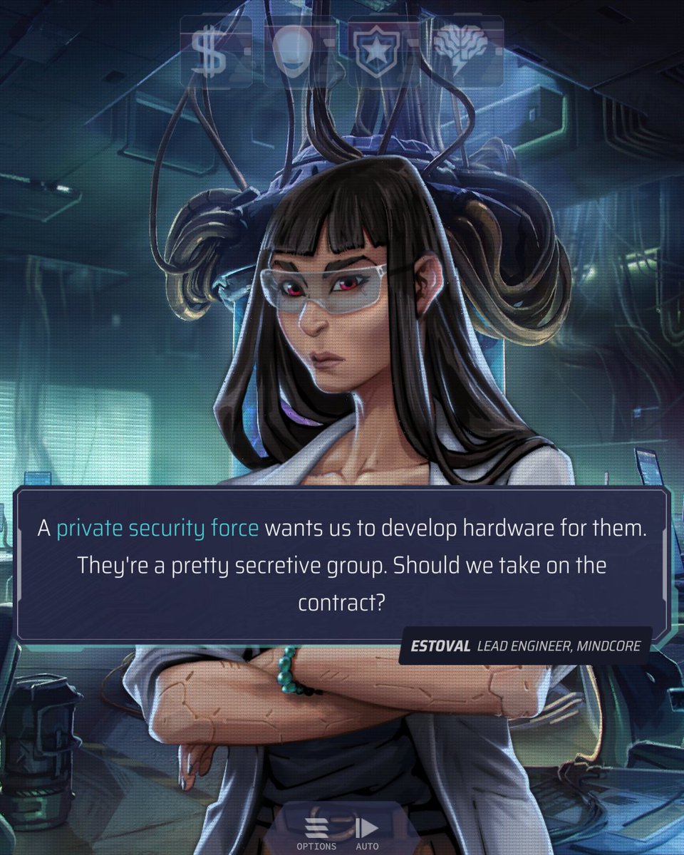 Dream_Harvest's tweet image. Prepare to enter the world of NeuroNet: Mendax Proxy, a narrative-driven city management game where quick-fire decisions have far-reaching consequences. Out now on Steam! store.steampowered.com/app/1423000/Ne… #NeuroNetMendaxProxy #citymanagement #gaming #visualnovel #AI