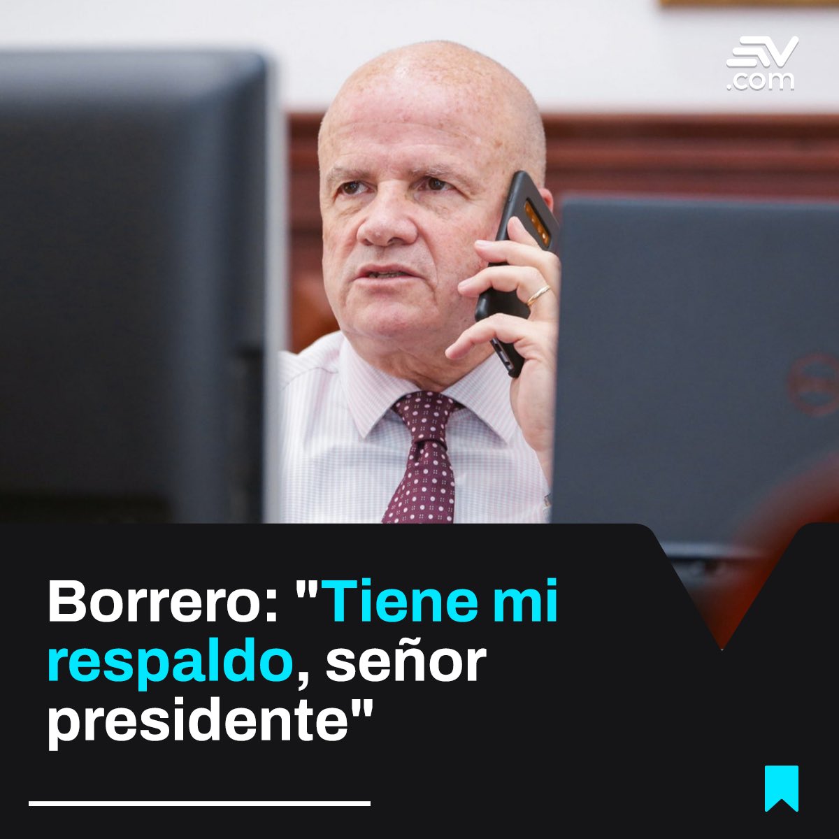 EcuavisaInforma's tweet photo. 📌 El vicepresidente de la República, Alfredo Borrero, expresó este martes 16 de mayo su apoyo al jefe de Estado, Guillermo Lasso, quien enfrenta en la Asamblea Nacional un juicio político con el que se intenta destituirlo.

Más detalles 📲 https://t.co/hYmjuhlpxO https://t.co/LrYTj7eqxT