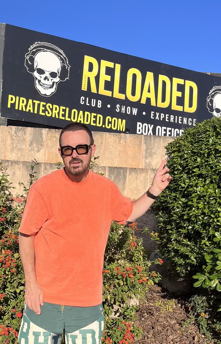 In Mallorca for Reloaded tomorrow night. If you’re in Maga, come and say hello. 👊⚖️