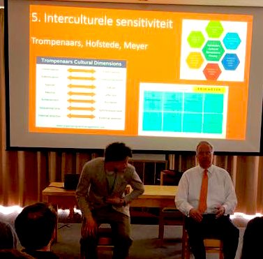KvanOosterom's tweet photo. Pleasure to give guest lecture at Cambridge University on bilateral and multilateral diplomacy, skills needed and intercultural sensitivity, followed by meeting on post Brexit challenges in the academic world. https://t.co/16C5RHuFcS