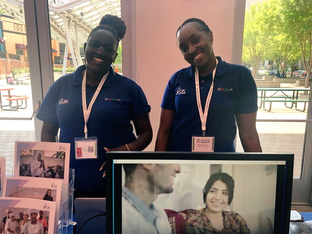nimuireen's tweet image. Proud to be a part of the @CatholicRelief team attending the Youth Economic Opportunities Summit! We're showcasing &amp;amp; highlighting the work @CRS_Expertise is doing to ensure that all young people thrive &amp;amp; live healthy, engaged, &amp;amp; productive lives. Visit us #YEO CRS booth! #SDG8