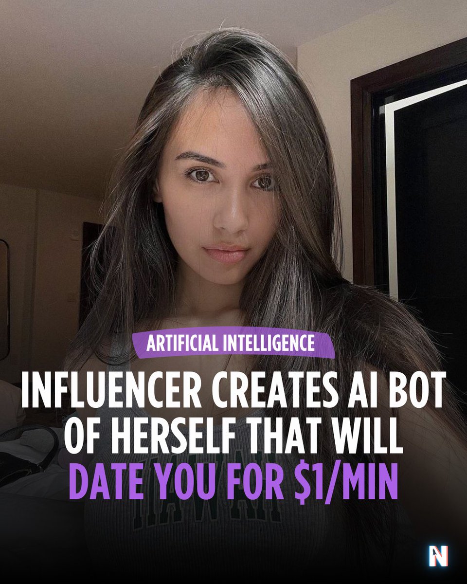 In the bid to keep up with her 1.8 million Snapchat followers, influencer Caryn Marjorie did something rather unusual: she cloned herself. Not in a creepy, sci-fi way, but with cutting-edge AI technology. 

Read more 👉️ l.nexbites.com/MsLL1X