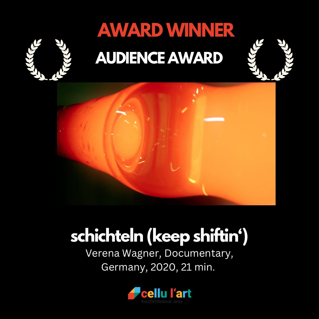 Congratulation to 'schichteln (keep shiftin‘' by Verena Wagner for winning the Audience Award.