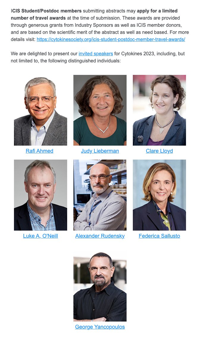 ICIS 🦋 @cytokinesociety.bsky.social (@cytokinesociety) on Twitter photo If you LOVE cytokines you may be happy to hear we have extended the Abstract and Trainee Travel Award Submission Deadline to 22 May 2023 @SeretIDirini <a href="/VangelisAndrea1/">Vangelis Andreakos</a> <a href="/georgepavlakis/">George Pavlakis</a> <a href="/sallustolab/">sallustolab</a> #cytokines2023 athens.cytokinesociety.org/call-for-abstr… If you LOVE cytokines you may be happy to hear we have extended the Abstract and Trainee Travel Award Submission Deadline to 22 May 2023 @SeretIDirini <a href="/VangelisAndrea1/">Vangelis Andreakos</a> <a href="/georgepavlakis/">George Pavlakis</a> <a href="/sallustolab/">sallustolab</a> #cytokines2023 athens.cytokinesociety.org/call-for-abstr…