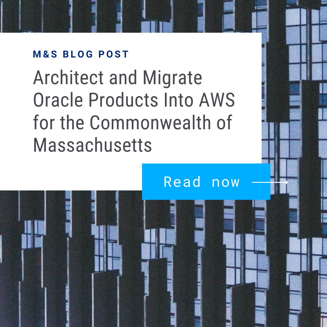 Are you facing the challenge of migrating from legacy hardware while upgrading existing infrastructure? We can help you take advantage of what the cloud has to offer and do it with minimal downtime. 😁

Read more at the link below. ☁️
linkin.bio/mandsc

#MandSConsulting #IT