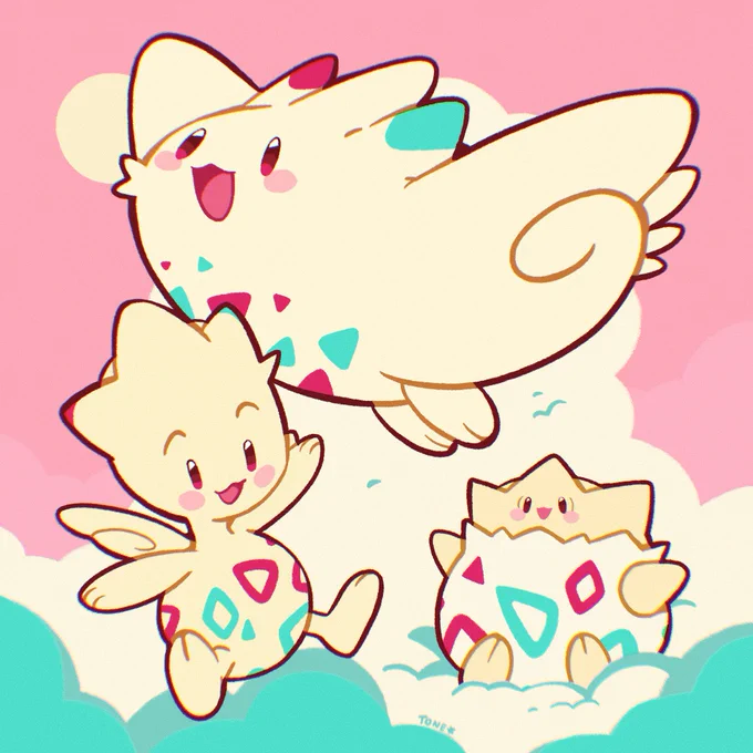 Back when I was drawing fairy Pokemon every day one October, these eggs hit like a truck lmao