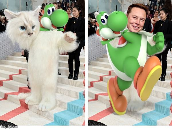 yoshierc20's tweet photo. Elon is yoshi or yoshi is Elon? https://t.co/2lObBJVjCP