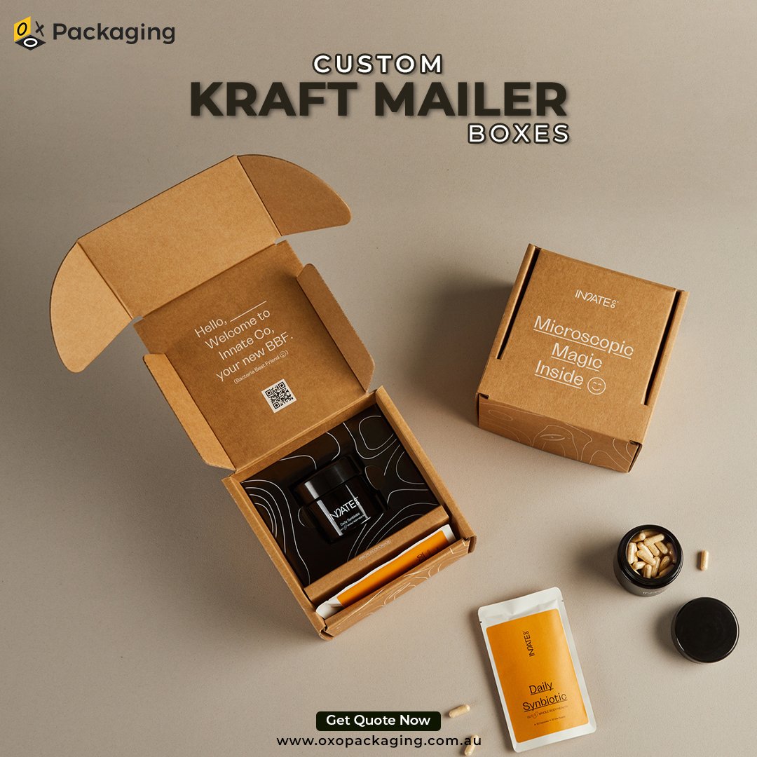 oxopackagingau's tweet image. Need packaging that is both secure and environmentally responsible?
.
.
#OXOAus #OXOPackagingAustralia #KraftPackagingBoxes #CustomizedPackaging #EcoFriendlySolutions #CustomKraftMailer #SustainablePackaging #RecyclablePackaging #EcoFriendlyPackaging #SustainabilityMatters