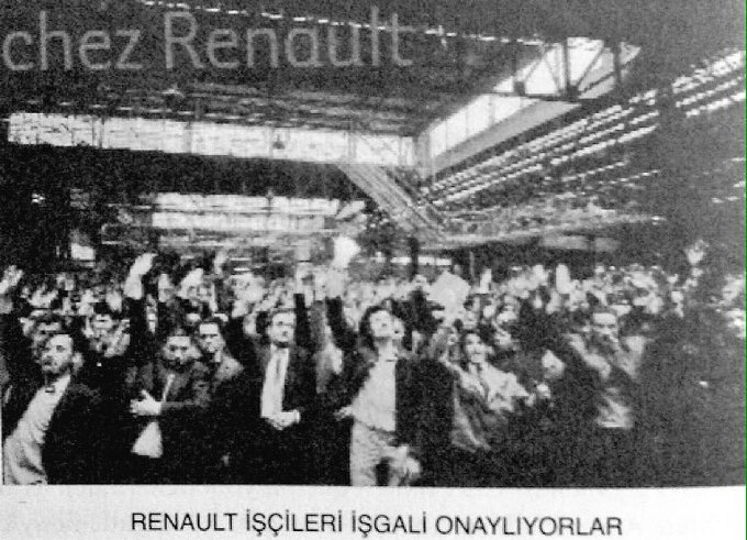 temeldemirer's tweet photo. 16 Mayıs 1968: #Renault'nun #BoulogneBillancourt Fabrikası'nda 25 bin işçi ‘işyeri işgalli, genel ve süresiz grev’ kararı aldı
ŞAN OLSUN
#isyan
#Devrim
#socialism
#VardıkVarızVarolacağız
#proleteriat
#yoldaş
#ahparig
#şoreş
#nonpasaran
#KIRALIMZİNCİRLERİ
#pariskomuenue https://t.co/NdUegtd9vI