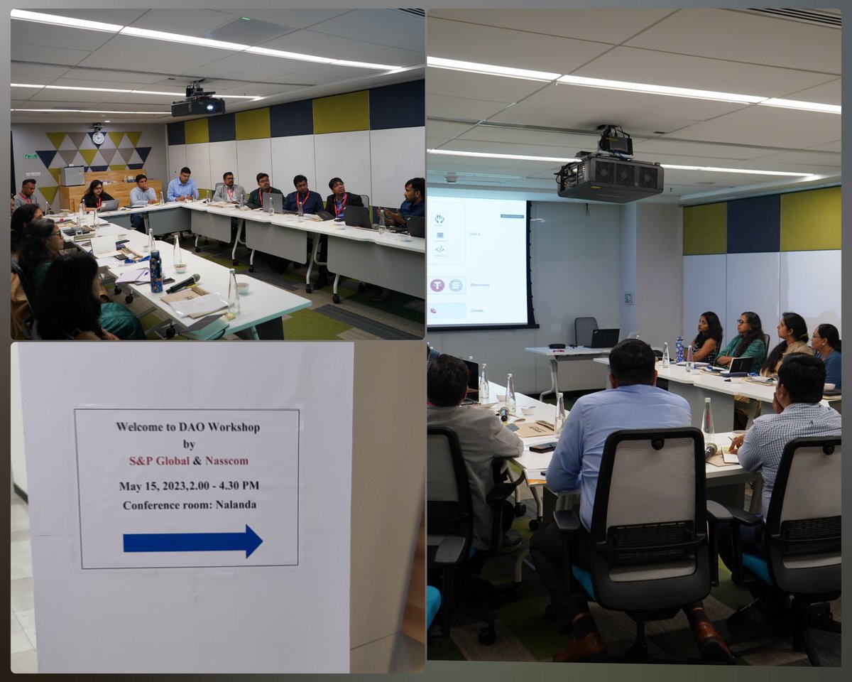 Glad to co-host  the workshop on initiating DAO with Garima from <a href="/NasscomPolicy/">Nasscom Public Policy</a>. Thanks to presenters and participants from Polygon Labs, Kratos, Deloitte, HyderabadDAO,  Salesforce , United Way Hyderabad, Ikigai Law for the engaging discussion. More to do in this space...#web3