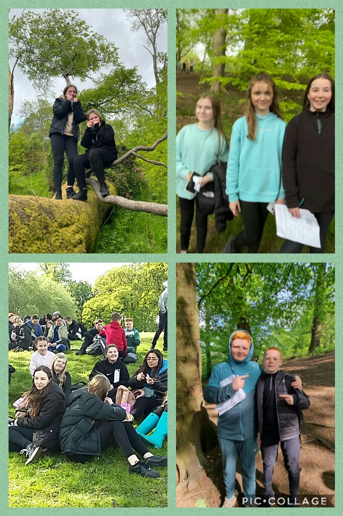 1A, 1B, 1C & 1D were out exploring the woods and learning some nature vocabulary today as part of their work for the John Muir award. #widerachievement #adventure