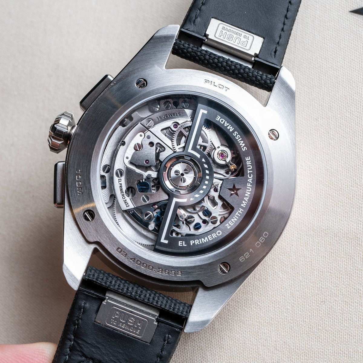 shopdonghocom's tweet photo. RT #waches WatchTime: Today on WatchTime, we go hands-on with the new Zenith Pilot Automatic and Pilot Big Date Flyback that made their debut back in March in Geneva. The sleek watches take a distinctly contemporary approach to the classic pilot watch. 
… https://t.co/JQFEYBK56e
