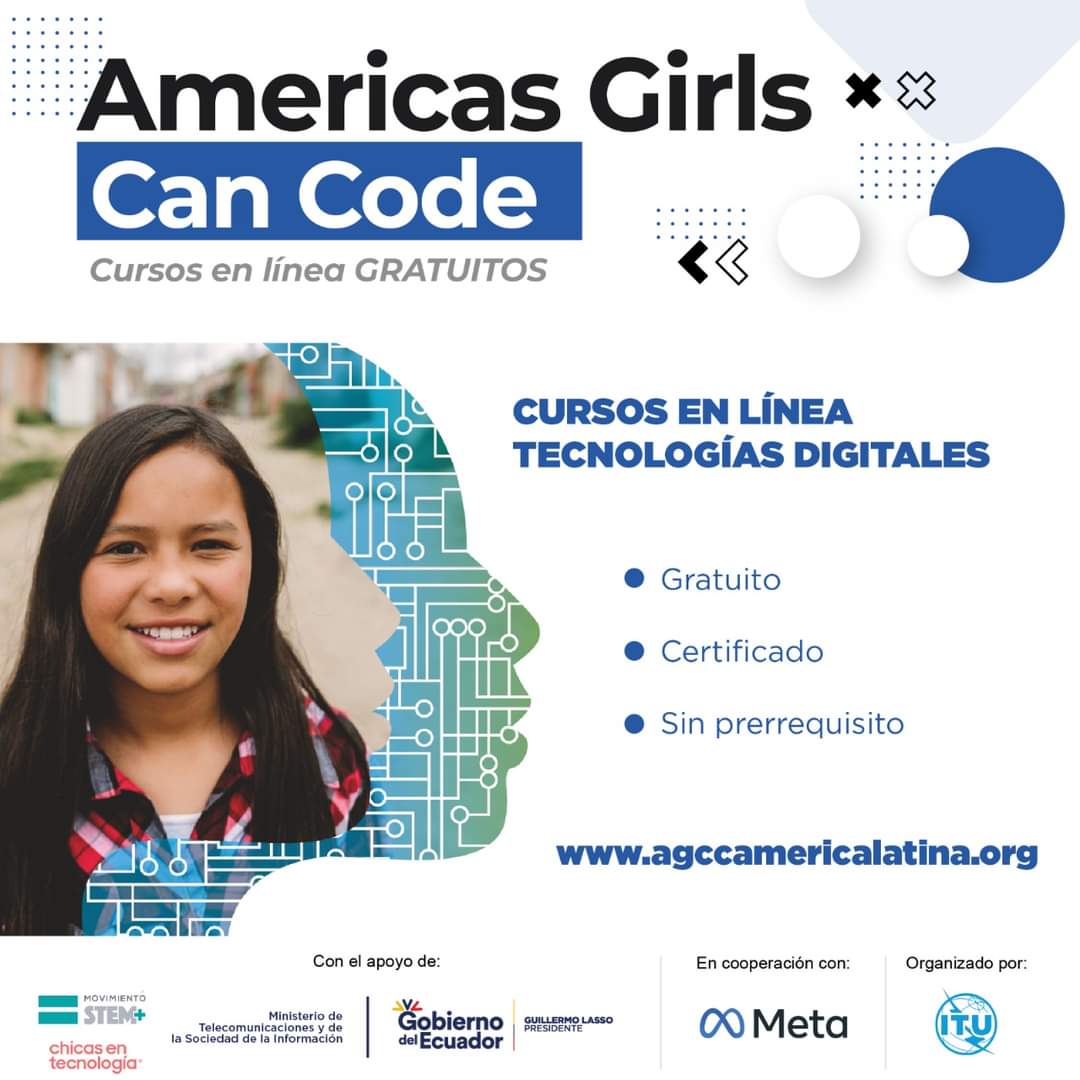 PdeBoli016's tweet photo. El Programa #AmericasGirlsCanCode que impulsamos junto a
ITU para reducir la brecha digital de género, la ministra
Vianna Maino destacó el trabajo del📷.
Forma parte de las capacitaciones gratuitas y participa de la #TransformaciónDigital. https://t.co/YPIe1yP2zb