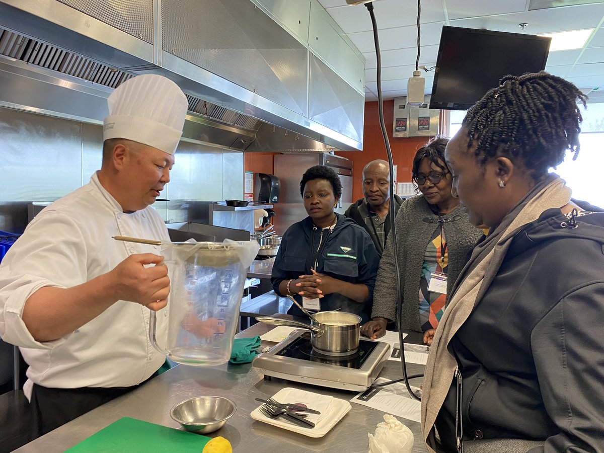 jtowell55's tweet photo. Today! @durhamcollege International Projects and Partnerships and Centre for Food professors and students host @youngafricawk 01 partners from Kenya School of TVET, in partnership with @AlgonquinColleg @Camosun @CICan_Kenya
#DCProud #CICan #DCinternational https://t.co/z78Bdpdv8C