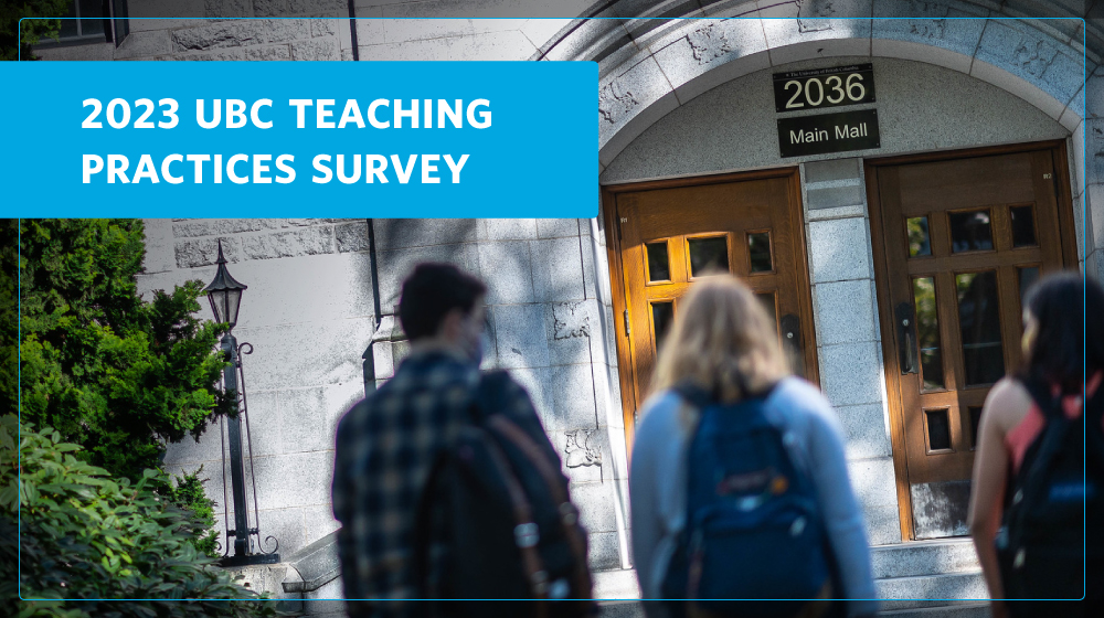 Two weeks to go to complete the Teaching Practices Survey! UBC faculty, your feedback is essential to shape UBC's future strategic priorities. Learn more: bit.ly/3Akf96R