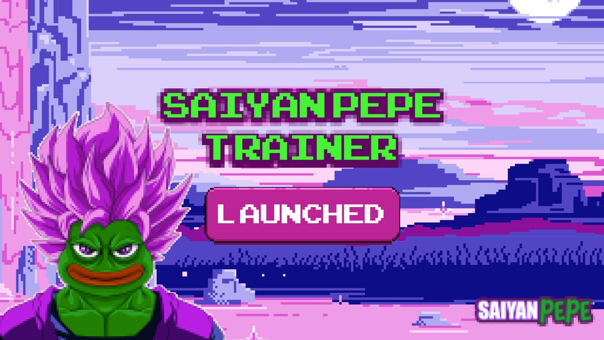 SaiyanPEPE's tweet photo. 🐉🎮 Celebrate SaiyanPepe Trainer by Arkadia with an epic competition! 

🐸💪Play, share your score SS in this post, and enter to win $100 worth of SPEPE! 

Unleash your Saiyan power and seize this amazing opportunity! Let the games begin! 💥🎁

#SaiyanPEPE https://t.co/KFFOiDG5wo