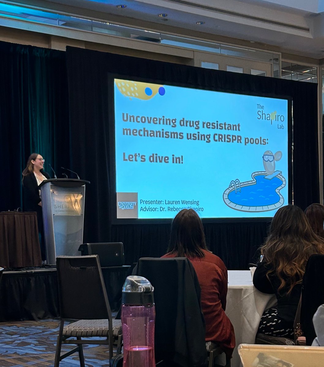 ShapiroRebecca's tweet photo. Eek! Super proud PI moment: @laurwensing presenting at her first big international conference (and doing amazing of course) #Candida2023 https://t.co/gyILMIsfLc